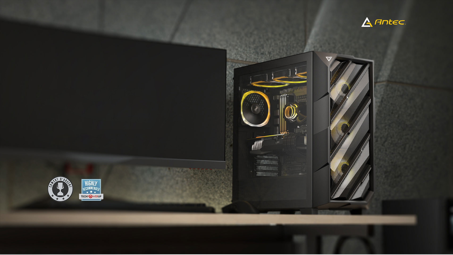 DP503 Mid-Tower E-ATX Gaming Case